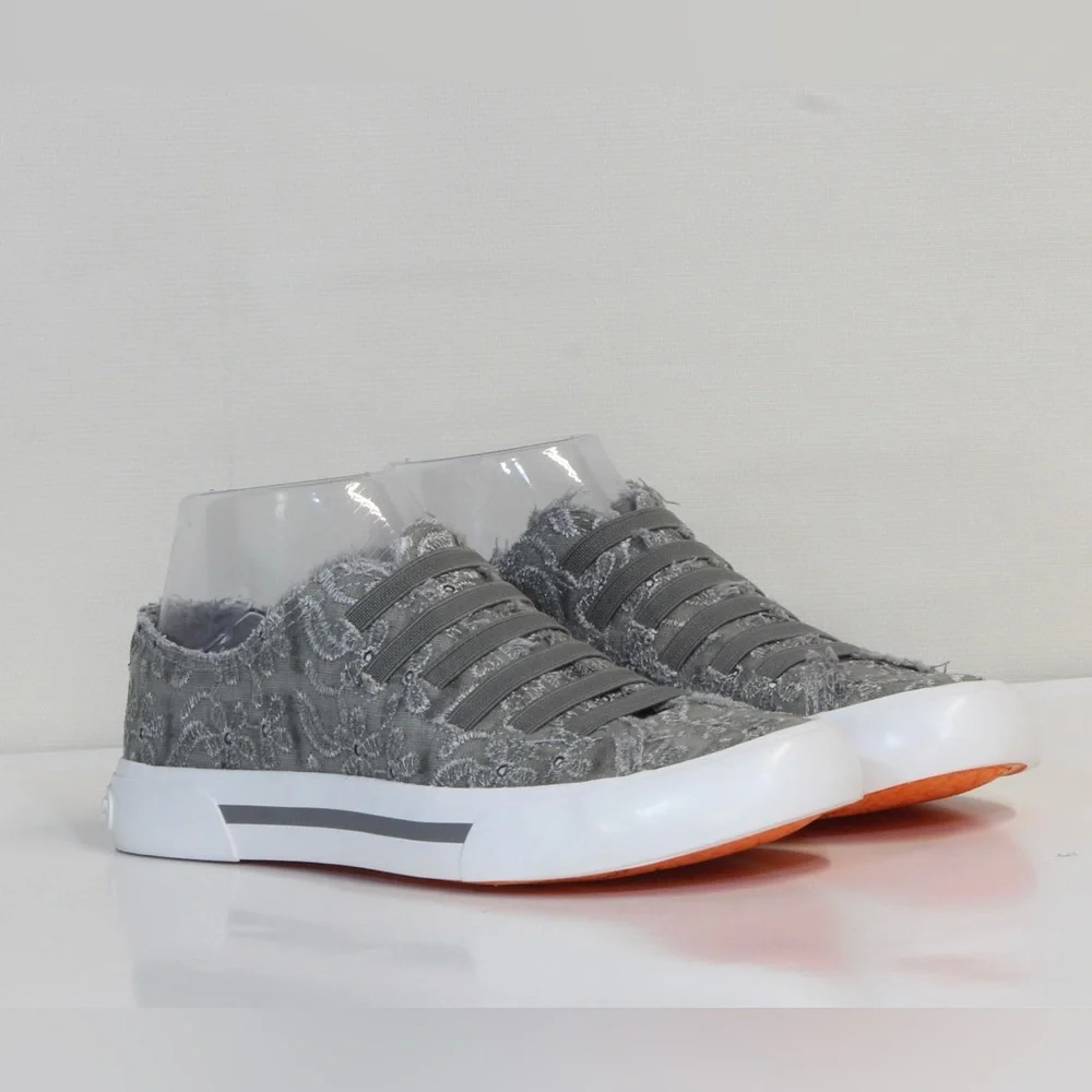 Rocket Dog Jokes Women's Slip-On Sneakers - Picture 3 of 9